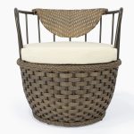 MESA PARA TERRAZA ESTRUCTURA EN ALUMINIO, RATTAN SINTETICO, NO TIENE MARCA, NI REFERENCIA, USO RESIDENCIAL