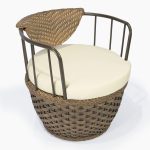 MESA PARA TERRAZA ESTRUCTURA EN ALUMINIO, RATTAN SINTETICO, NO TIENE MARCA, NI REFERENCIA, USO RESIDENCIAL