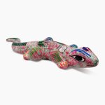 Iguana decorativa de mesa mexicana